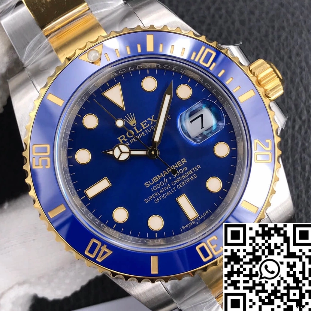 Blue Factory Ceramic Bezel VS 116613LB-97203 Rolex Submariner 0404